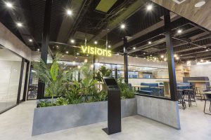 オフィスデザイン事例|ビジョンズ株式会社_エントランス